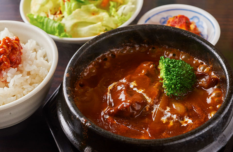 焼肉屋のタンシチュー